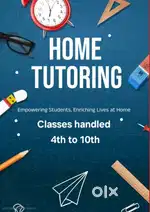Home tuition taken at your doorstep