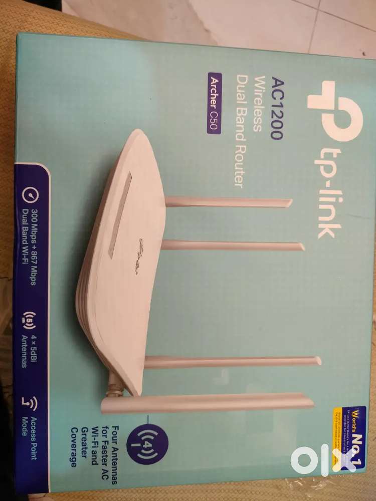 Tp link AC 1200 wireless dual band router