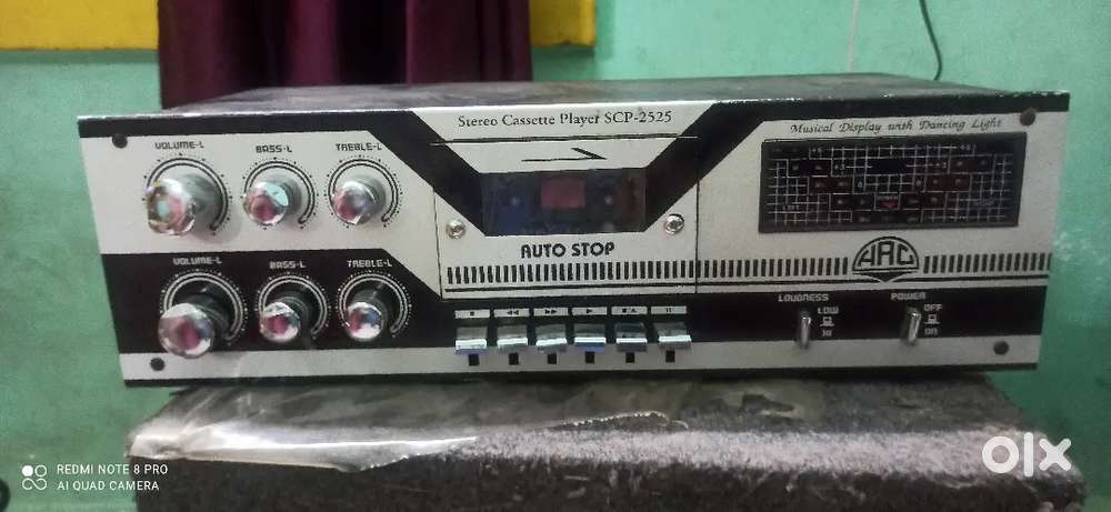 Cassette record player