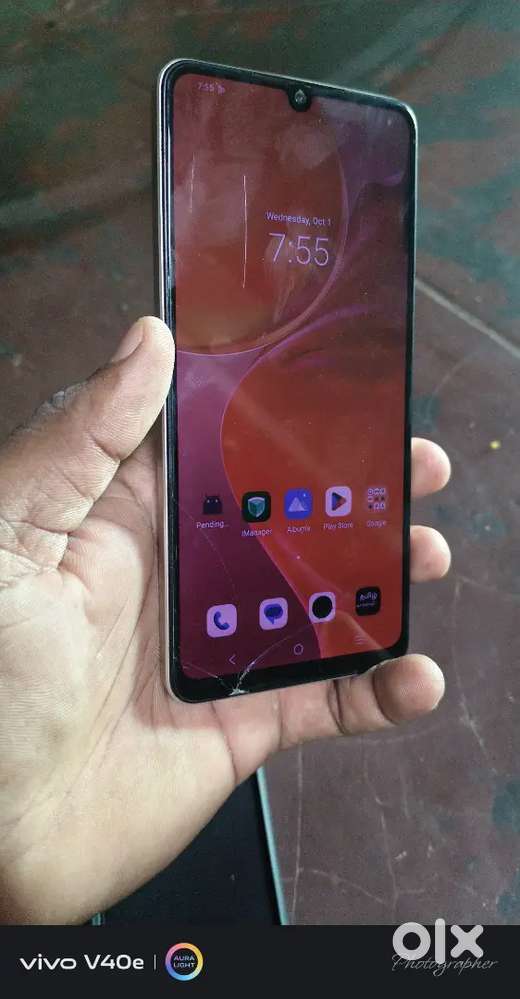 Vivo Y100  5G  Display broken Only
