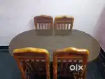 Wooden Dining Table (4seater)