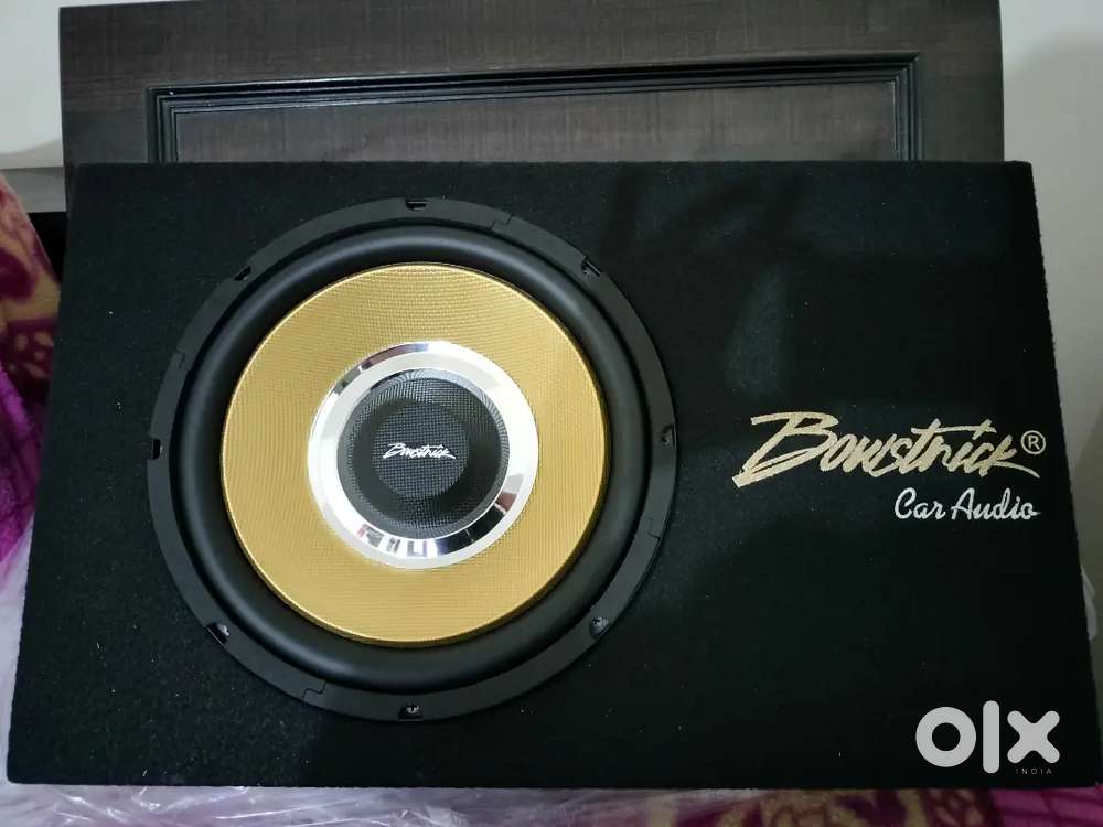Emp, with woofer, 6500watt, black and golden colour