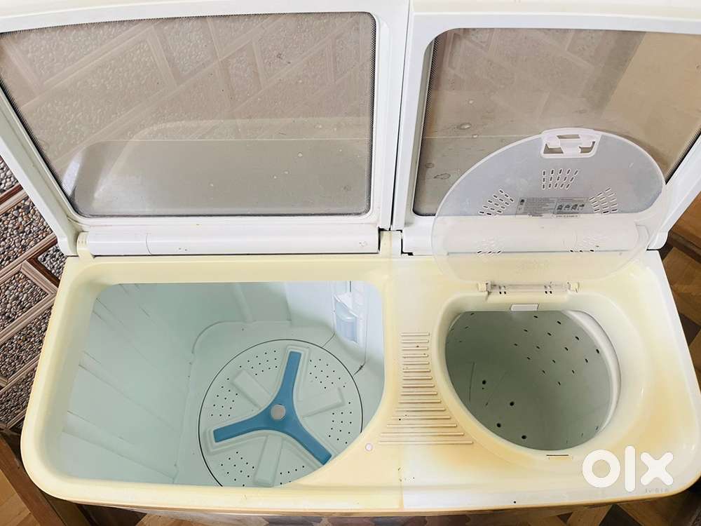 Haier semi automatic washing machine