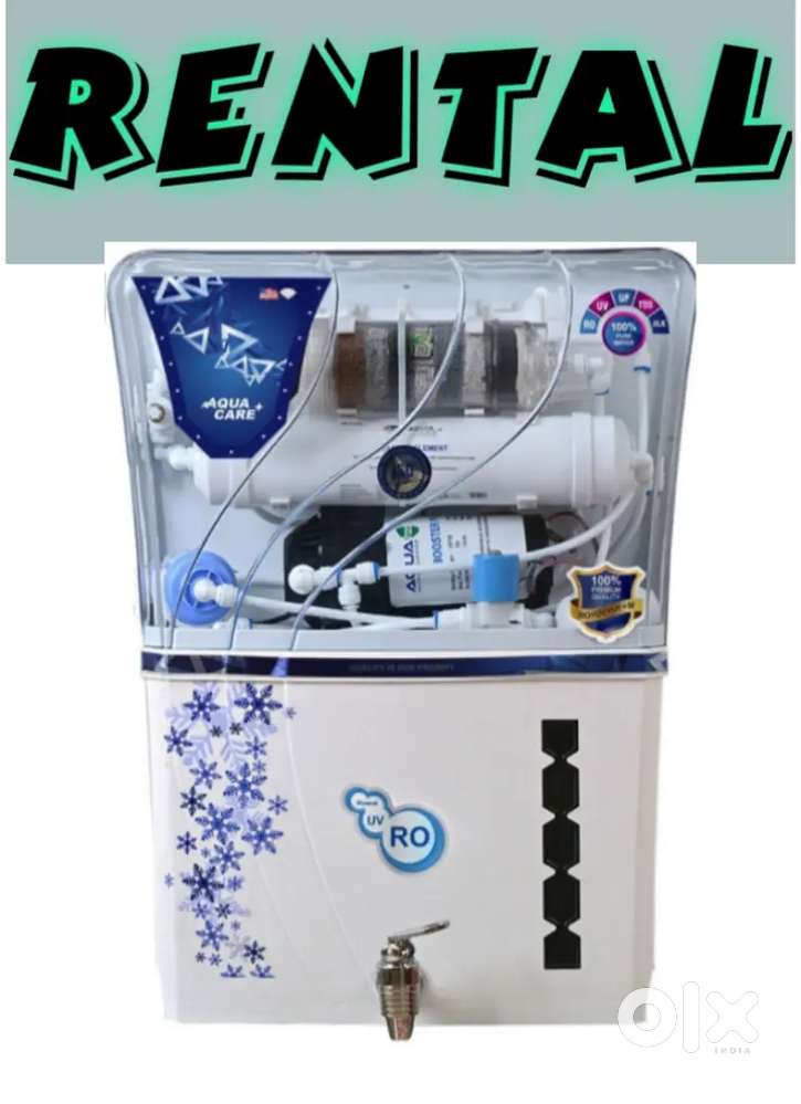 Water purifier available on rent