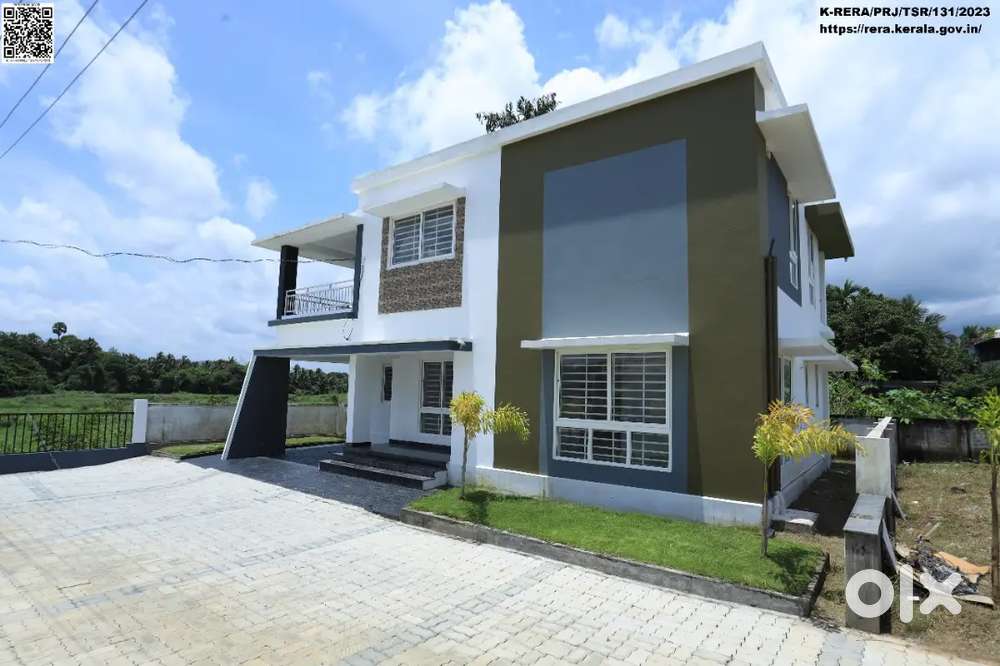 6.99 Cent Plot - Luxurious 4BHK House & villa for sale in Thrissur