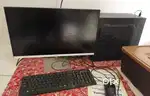 Desktop with 24 inch Monitor