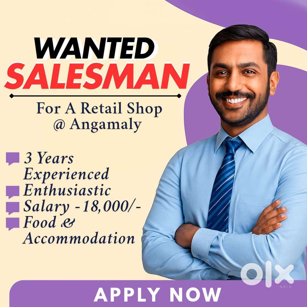 Wanted Salesman