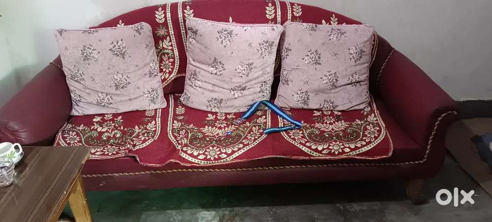 3 seater sofa leather