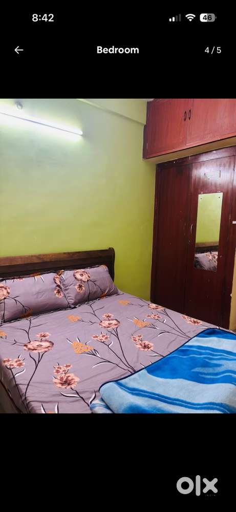  2 Roommates Needed – Fully Furnished 2BHK near Little Mount Metro