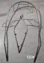 Activa 125 bumper crash guard: stainless steel protection from damage