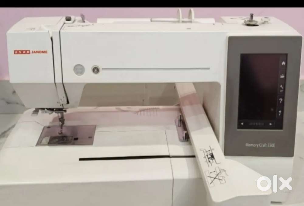 Usha janome 550e computer embroidery mechine Andhrapradesh telangana