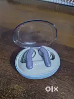 Mivi Earbuds Infinity [New], 3D Sound, 70 H, Al-ENC (Frost Blue)