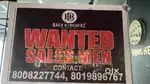 Sales men for clothing store