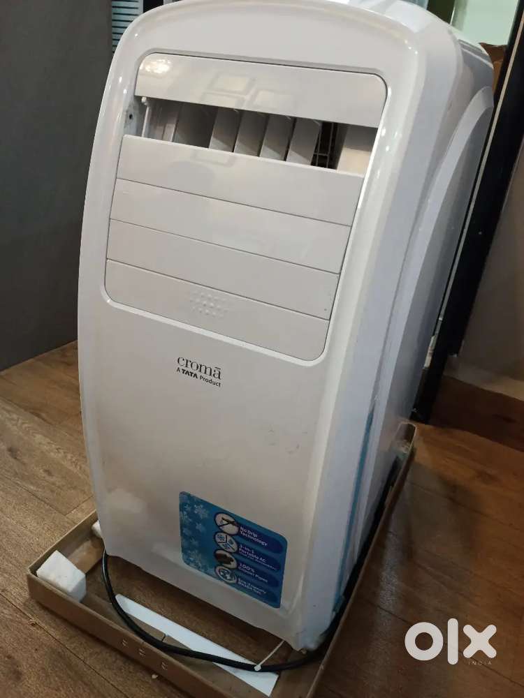 “Croma Portable AC With Remote & Auto-Restart – Like New!”
