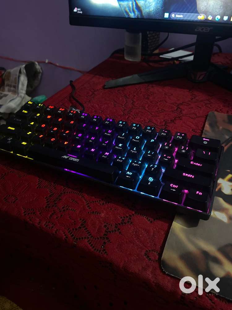 Cosmic Byte gaming mouse and ant esport mechanical keyboard