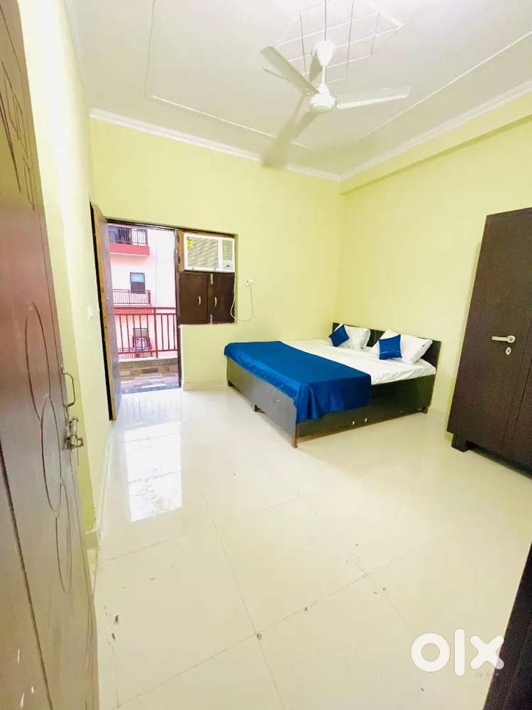 Single room fully furnished with attached balcony