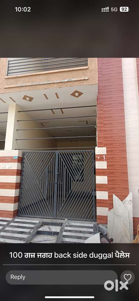 100 gaj house back side duggle palace