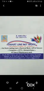 All types of Electrical work/Network lan/cctv