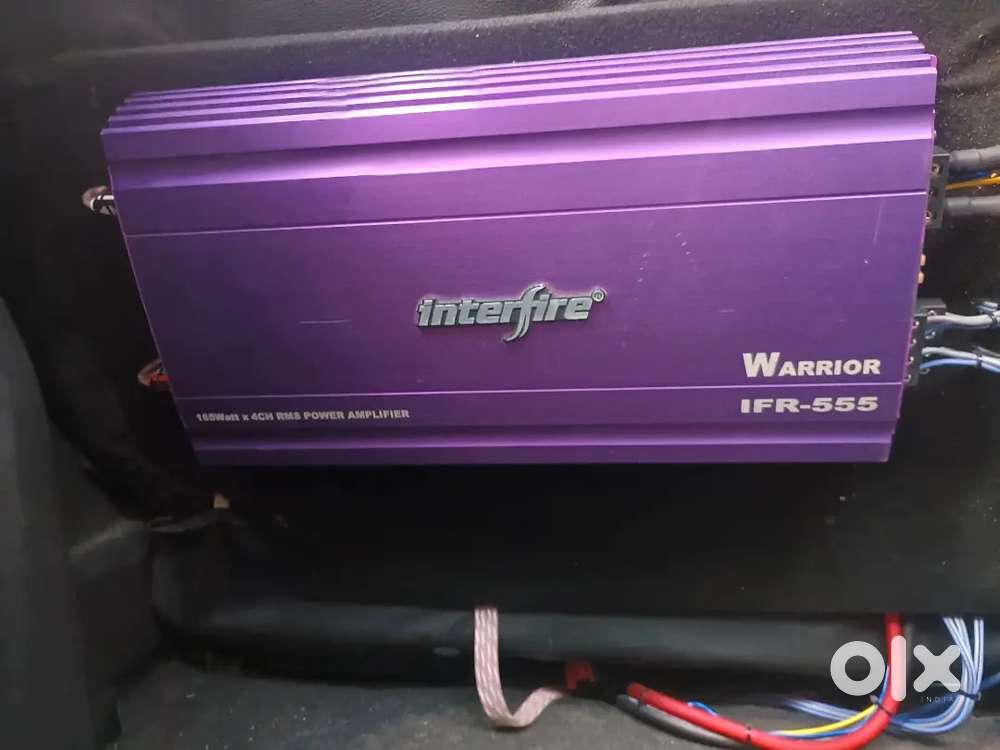 Interfire 555 4 channel amplifier for sale sub-woofer/woofer/basetube