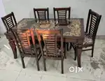 Luxurious design model 6 seater dining table available in starf furnit