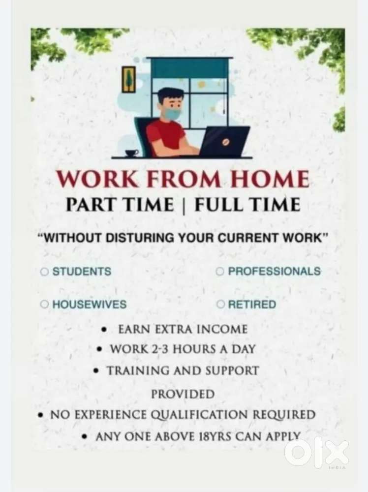 Work from home using smart phone