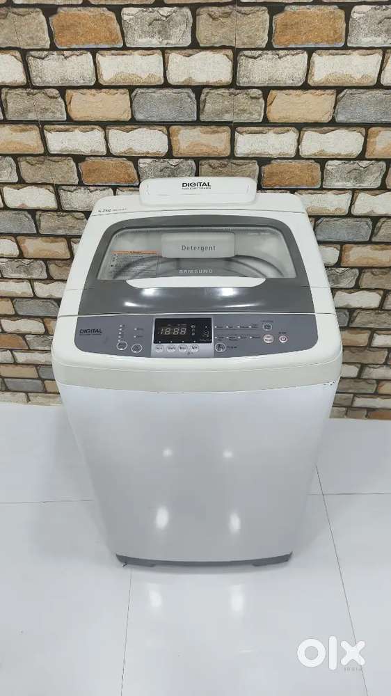 Samsung digital 6.2kg automatic top load with 1 year of on motor @6999