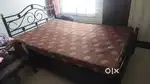 Queen size bed with mattress
