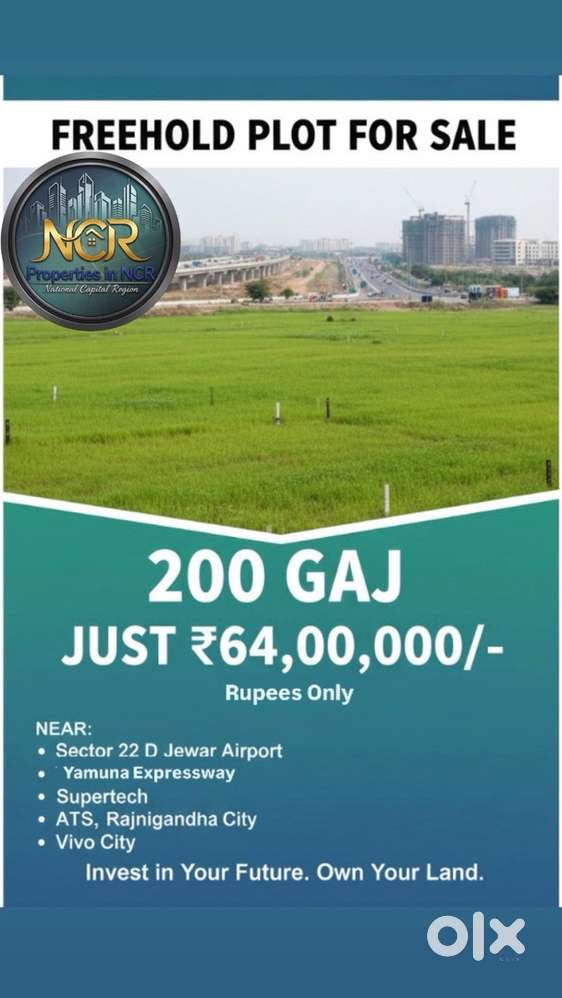 200 Gaj Plot For Sale in just 32,000/- gaj