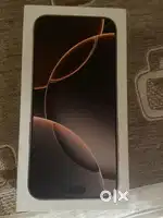 Brand new seal pack iphone 16 pro max 256gb (2e-sim)