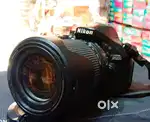 Nikon D5200 with 18-200 lens