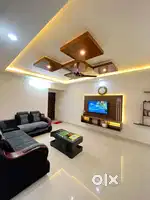 2 bedroom luxury furnished flat Kottayam town near Lulu mall mly 35k