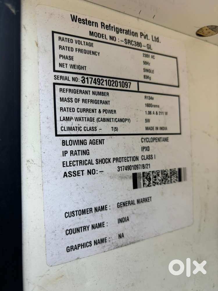 Cold drink visi cooler freezer fridge icecream