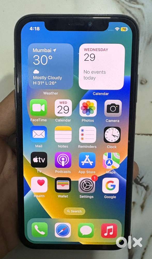 Iphone X 256gb Black Colour