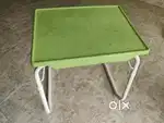Folding Adjustable Study Plastic Study Table (Green)
