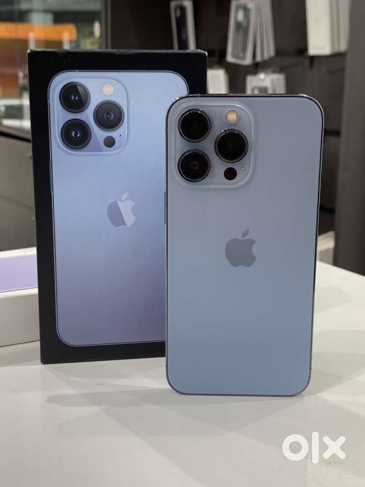 Iphone 13pro max 256gb sierra blue with bill 3months warranty