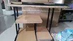 Computer table with keyboard tray