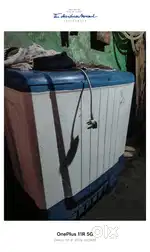 2yrs old washing machine semi automatic