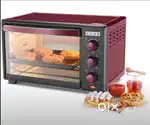 USHA 29Ltr Oven Toaster Grill (OTG) (OTGW 3629R, WINE AND MATTE BLACK)