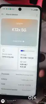 K12 5g. No issues in the phone