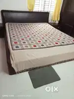 king bed wardrobe side and dressing table