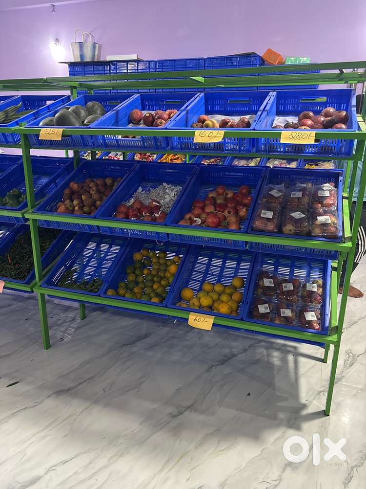 Racks for keeping fruits and vegitable for shop