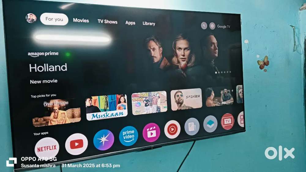 TCL smart Google tv 55 inch.