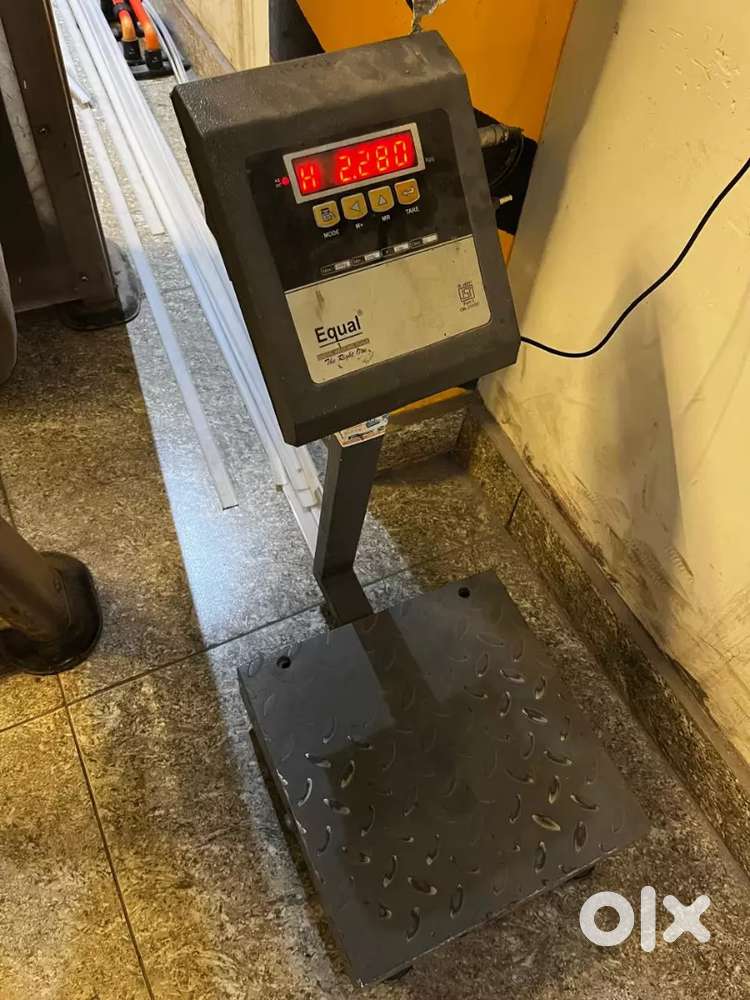 Heavy weight scale machine
