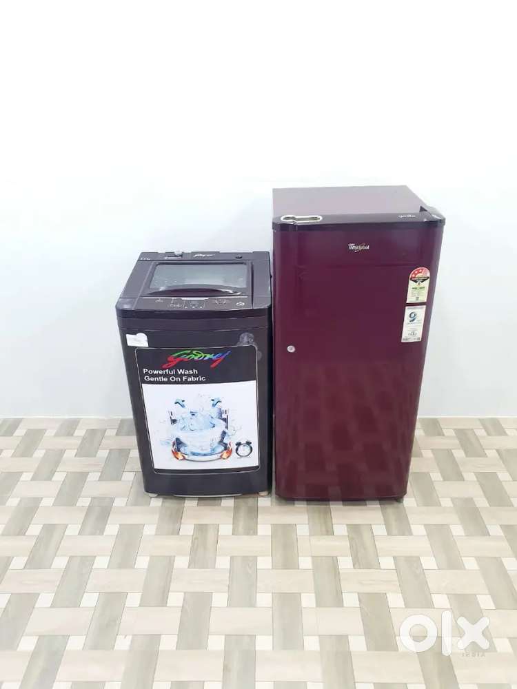 Don't Miss This Combo Offer! Fridge & Washing Machine only @yourchoiz