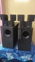 Bose am 5 , am 7 sub with satelite