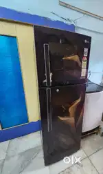 LG 335L Double Door Refrigerator (GL-T372EALY, 3 Star, AmberLuxe)