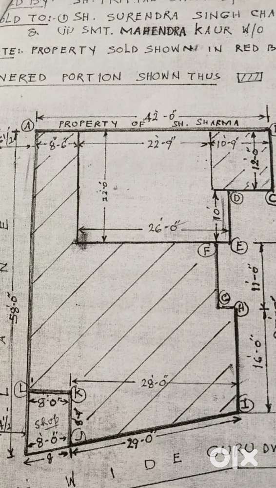 214 gaj plot for sale near DAV PG college karanpur