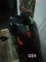 Hero Scooty Electric runing