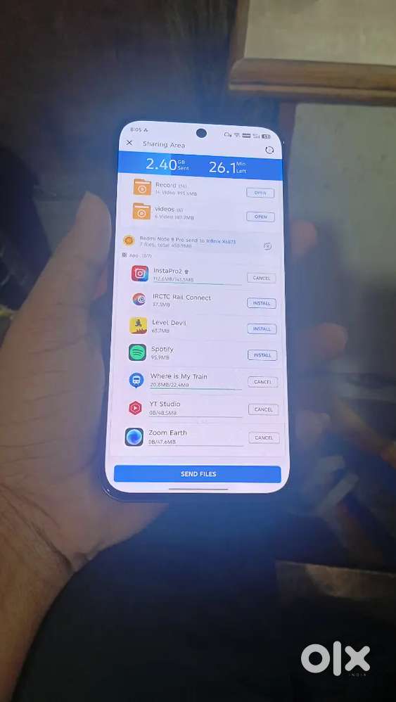 Infinix gt 30pro 5g 8+256 gb storage new