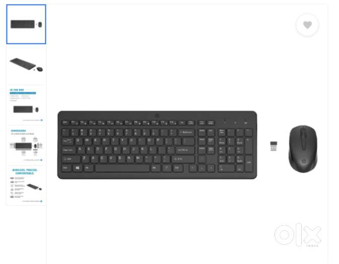 hp wireless keyboard and mouse